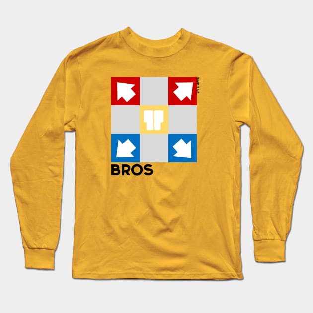 StepBros (Couple Shirt) - PIU Long Sleeve T-Shirt by NicDroid